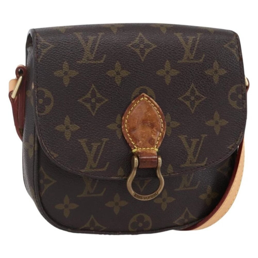 LOUIS VUITTON Monogram Saint Cloud PM Shoulder Bag